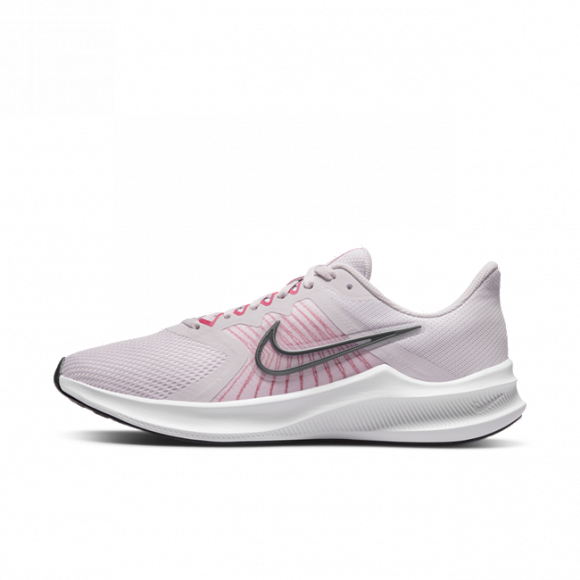 Nike Womens WMNS Downshifter 11 PINK Marathon Running Shoes CW3413-502 - CW3413-502
