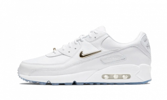air max 90 white and gold