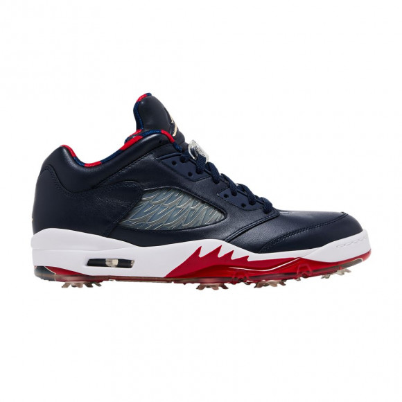 Air Jordan 5 Low Golf 'Obsidian Red' | Blue | Men's Size 16 - CW4206-400