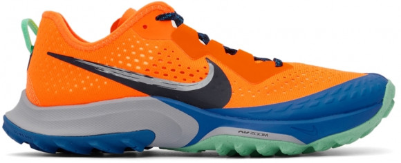 Męskie buty do biegania w terenie Nike Air Zoom Terra Kiger 7 - Pomarańczowy - CW6062-800