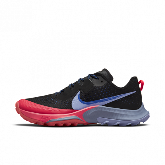 Damskie buty do biegania w terenie Nike Air Zoom Terra Kiger 7 - Czerń - CW6066-004