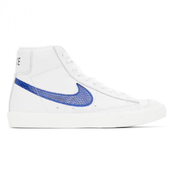 Nike White Snake Blazer Mid 77 Vintage Sneakers - CW7073