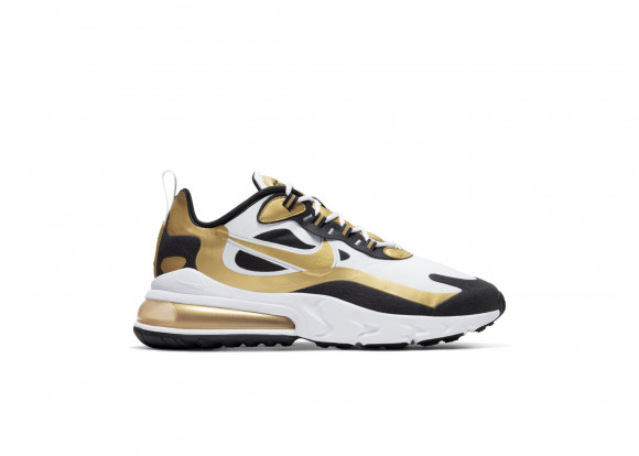 nike air max react 270 gold