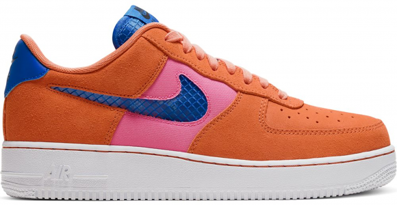 pink and orange air force 1