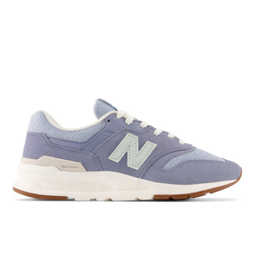 New Balance Women's 997H in Grey/Blue Suede/Mesh - CW997HRG