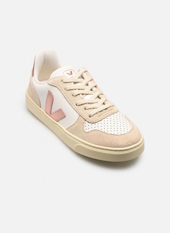 Baskets Veja Small V-10 Laces Chromefree Leather pour - CX0522141