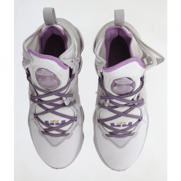 LeBron 19 Basketball Shoes - Grey - CZ0203-004