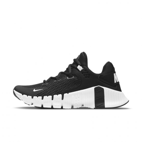Nike Free Metcon 4 - Women's Training Shoes - Black / White / Black - CZ0596-010