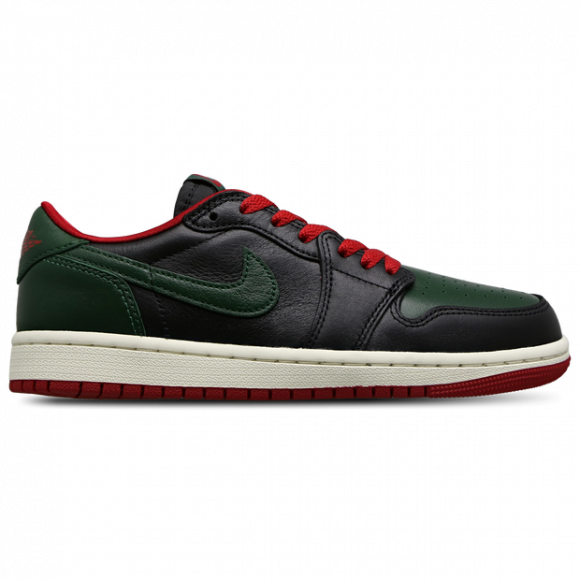 Jordan 1 Retro Low OG Gorge Green Varsity Red (Women's) - CZ0775-036
