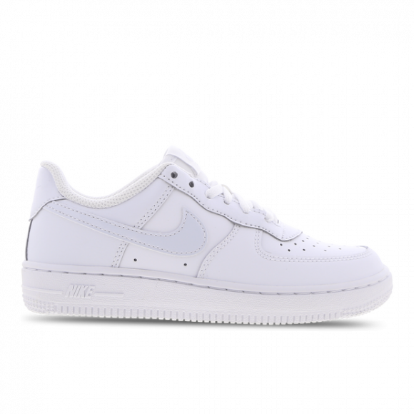 Nike Force 1 Younger Kids' Shoes - White - CZ1685-106