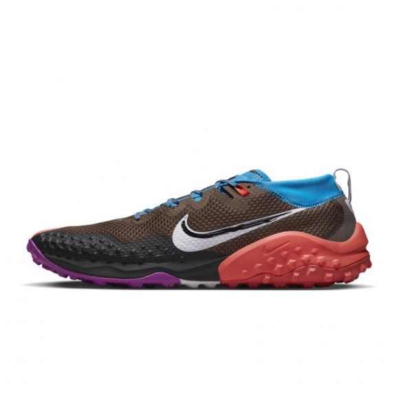 Męskie buty do biegania w terenie Nike Wildhorse 7 - Brązowy - CZ1856-006
