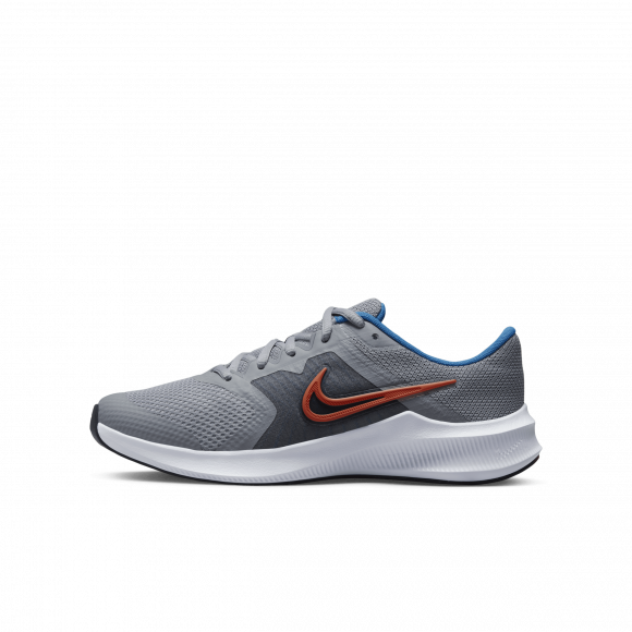 Nike Downshifter 11 Older Kids' Road Running Shoes - Grey - CZ3949-004