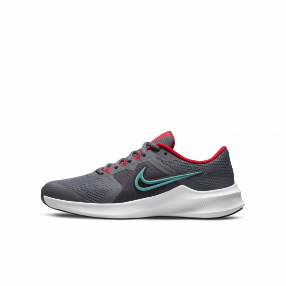 Nike Downshifter 11 Older Kids' Road Running Shoes - Grey - CZ3949-007