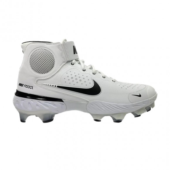 Nike Alpha Huarache Elite 3 Mid MCS 'White Black' | Men's Size 14 - CZ5648-103
