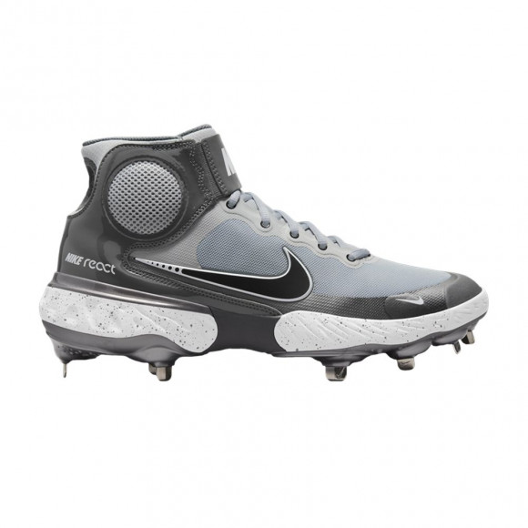 Nike Alpha Huarache Elite 3 Mid 'Light Smoke Grey' | Men's Size 11.5 - CZ6542-011
