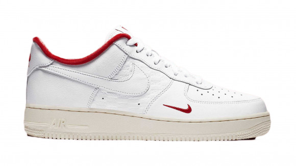 Nike x Kith Air Force 1 White University Red (2020) - CZ7926-100