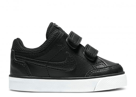 Nike Capri 3 Leather TD 'Black White' | Infant - Capri-3