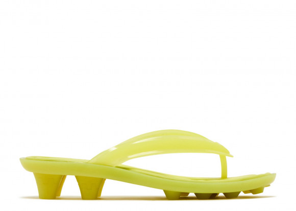 Puma Fenty x Puma Wmns Cat Cleat Jelly Sandal 'Lime Sheen' | Yellow | Women's - Cat-Sandal