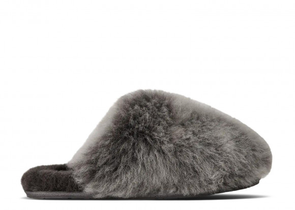 UGG Wmns Scuffette Chalet Slipper 'Charcoal' | Grey | Women's - Chalet-Slipper