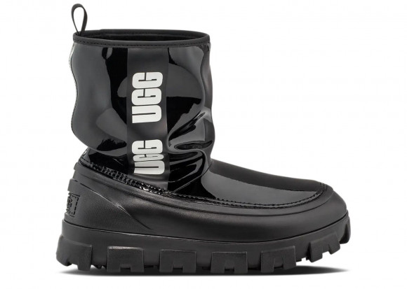 UGG Wmns Classic Brellah Mini Boot 'Black' | Women's - Classic-Brellah-Mini