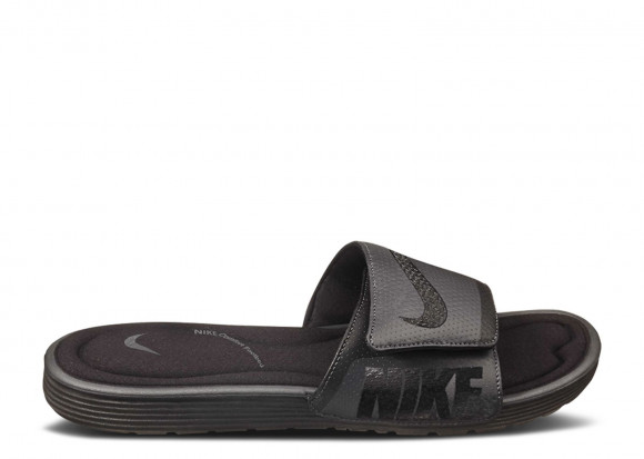 Nike Solarsoft Comfort Slide | Black | Men's - Comfort-Slides