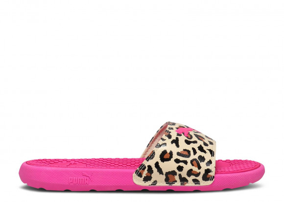 Wmns Cool Cat BX Slide 'Pink Glow Cheetah' | Pink | Women's - Cool-Cat-Sport-Slide