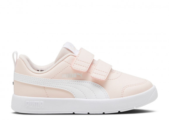 Puma Courtflex V3 V Little Kid 'Island Pink White' | Kid's - Courtflex