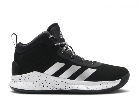 Adidas Cross 'Em Up 5 J Wide 'Black Silver Metallic' | Kid's - Cross-'Em-Up