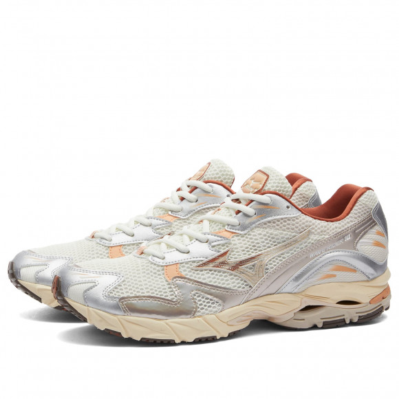 Mizuno WAVE RIDER 10 OG Sneakers in Shifting Sand/Shifting Sand/Snow White - D1GA2431-02