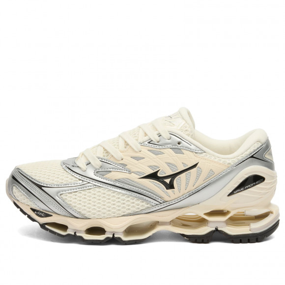 Mizuno WAVE PROPHECY LS "SPORT" Sneaker Pristine/Black/Silver - D1GA2511-01