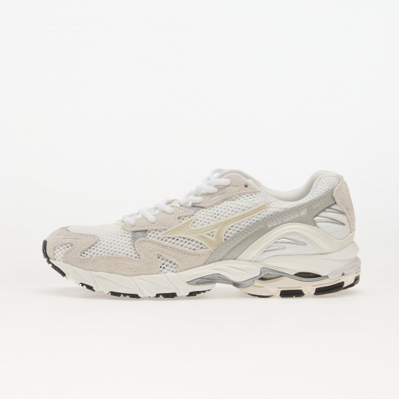 Sneakers Mizuno Wave Rider 10 Suede GF White/ Snow White/ Harbor Mist - D1GA261105