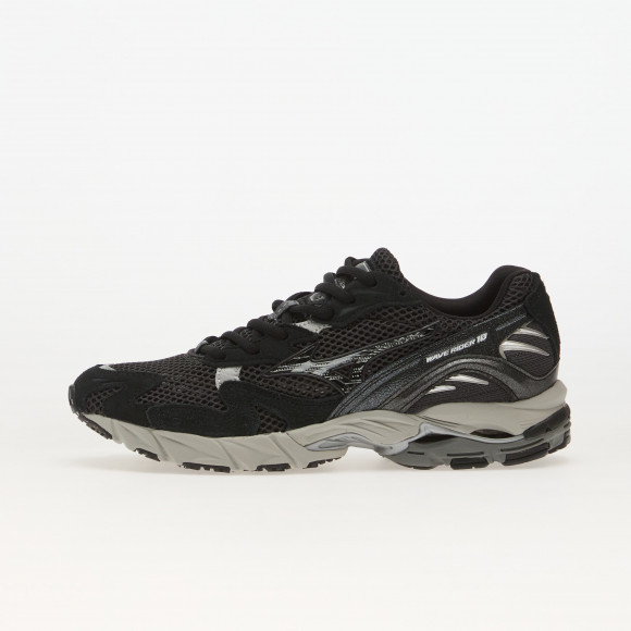 Sneakers Mizuno Wave Rider 10 Suede Black Sand/ Black/ Harbor Mist - D1GA261106