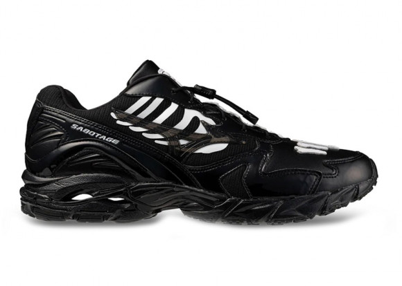 Mizuno Wave Rider 10 x Sabotage (SBTG) Black Black White - D1GD2526