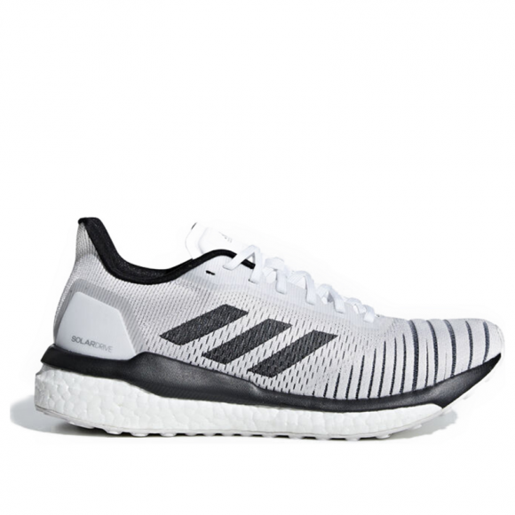Adidas Womens WMNS Solar Drive 'White Black Grey' Cloud White/Core Black/Grey Marathon Running Shoes/Sneakers D97429 - D97429