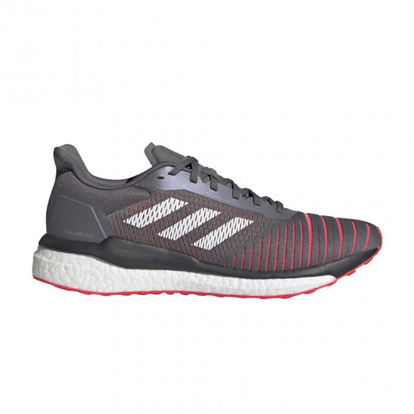 Adidas Solar Drive 'Grey Shock Red' | Men's Size 9.5 - D97450