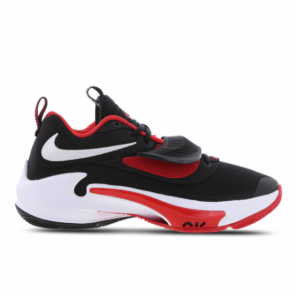 Nike Zoom Freak 3, Black/White-University Red - DA0694-003