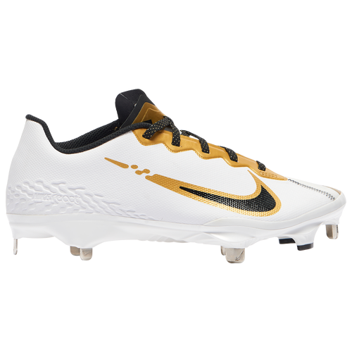 Nike React Vapor Ultrafly Elite 4 - Men's Metal Cleats Shoes - White / Metallic Gold - DA0701-106