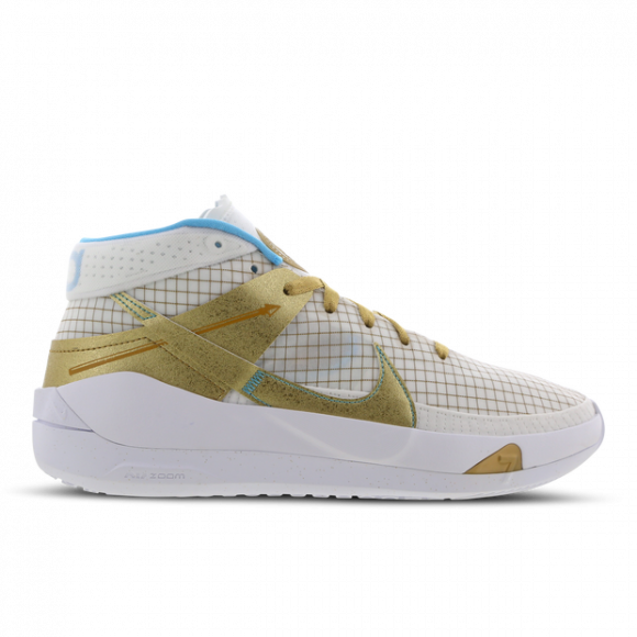 Buty do koszykówki KD13 - Biel - DA0895-102