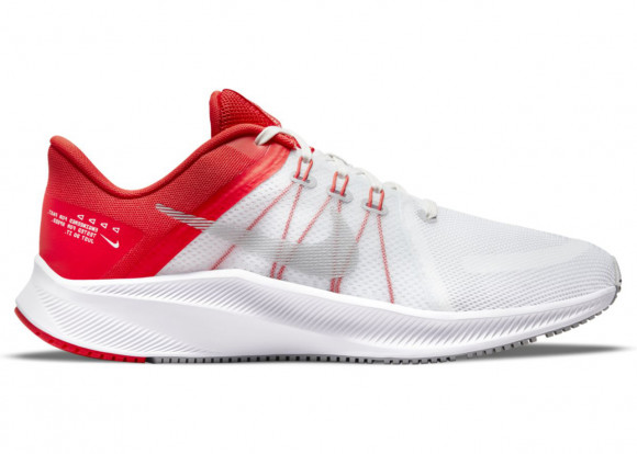 Nike Quest 4 White Chile Red - DA1105-100