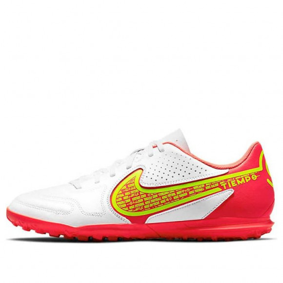 Nike Legend 9 Club TF Turf Sports Shoes White/Red - DA1193-176
