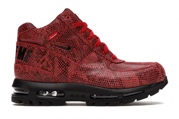 Nike Supreme x Air Max Goadome 'Red Snakeskin' - DA1475-600
