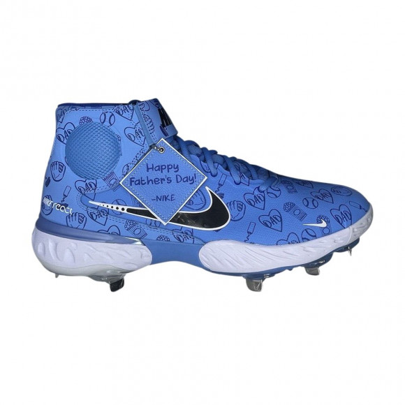 Nike Alpha Huarache Elite 3 Mid 'Father's Day' | Blue | Men's Size 12.5 - DA1675-104