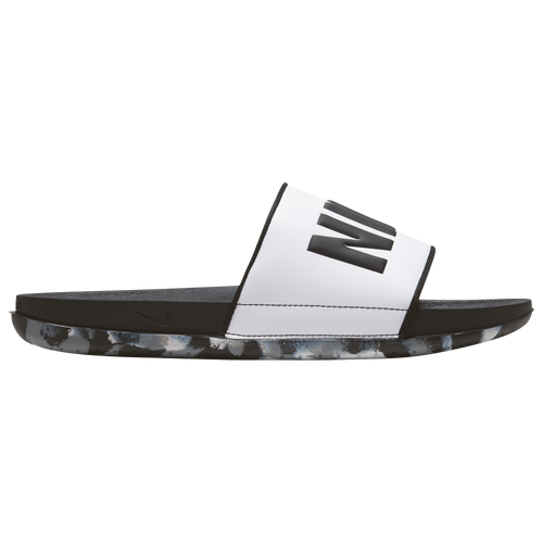 Nike Offcourt Slide - Men's Shoes - Black / Black / White / Particle Grey - DA2545-001
