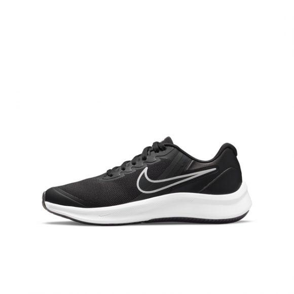 Nike Star Runner 3 Older Kids' Road Running Shoes - Black - DA2776-003