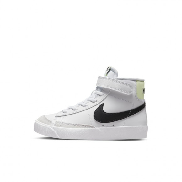 Nike Blazer Mid '77-sko til mindre børn - hvid - DA4087-109