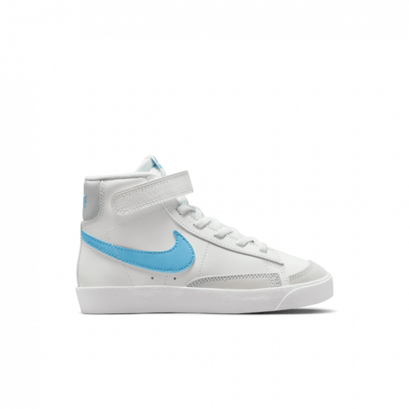Nike Blazer Mid '77-sko til mindre børn - hvid - DA4087-114