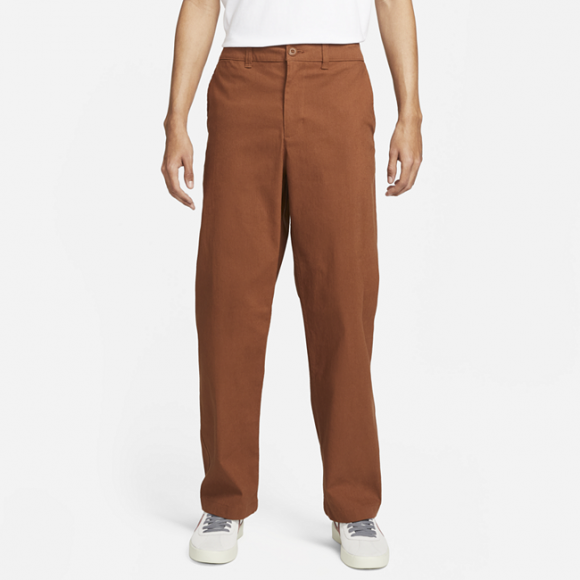 Nike SB Loose-Fit Skate Chino Trousers - Brown