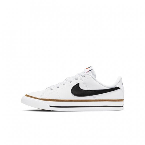 Nike Court Legacy-sko til større børn - Hvid - DA5380-102