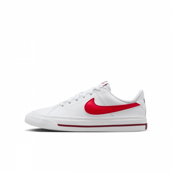 Nike Court Legacy-sko til større børn - hvid - DA5380-122
