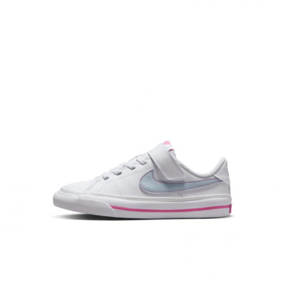 Tenis para niños de preescolar Nike Court Legacy - Blanco - DA5381-121